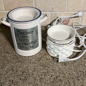 Two (2) Scentsy warmers